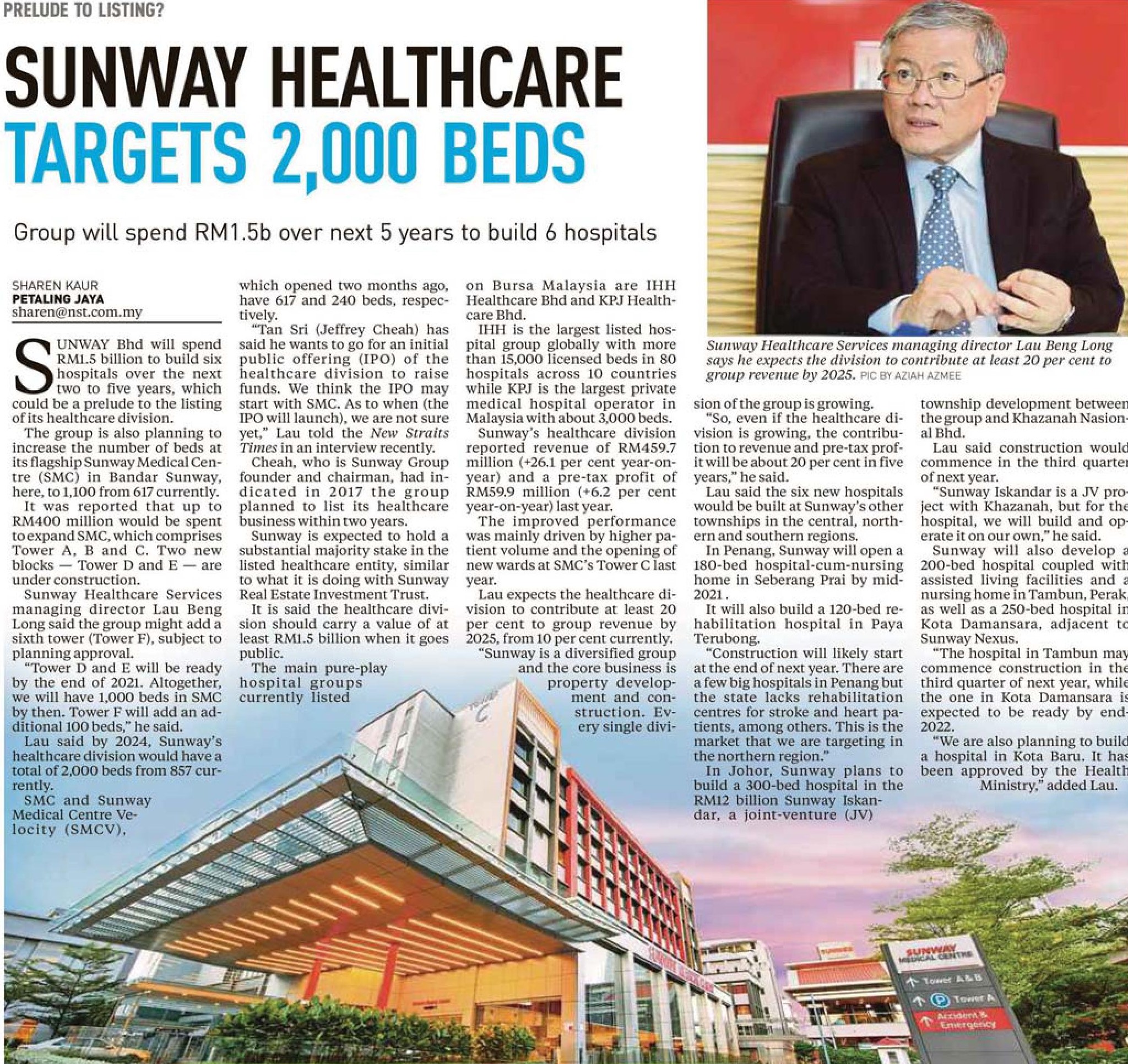 sunway medical centre vacancy